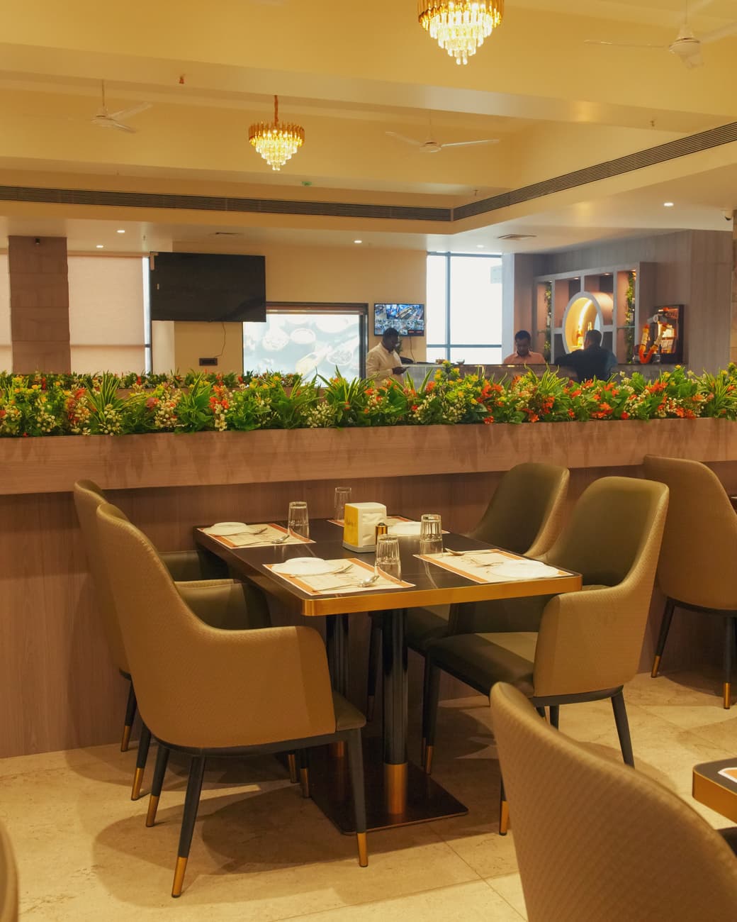 Private dining at Dalchini