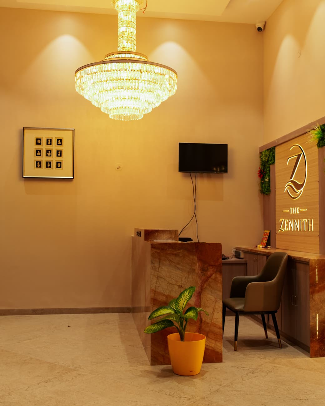Reception at The Zennith Suites