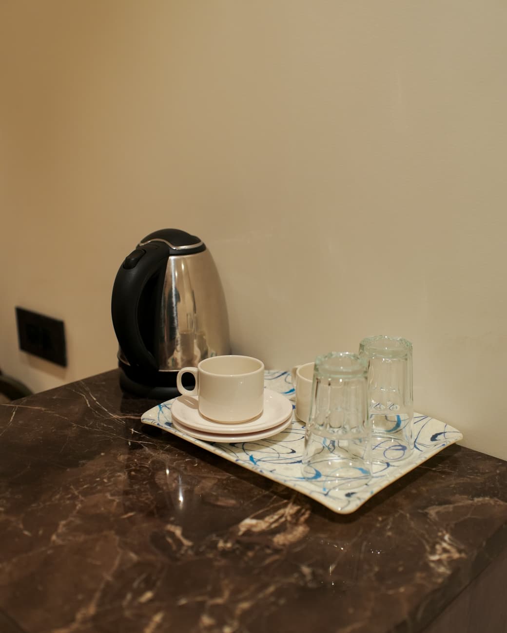 In-room tea service